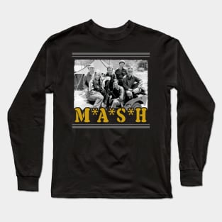 Retro MASH Cast Long Sleeve T-Shirt